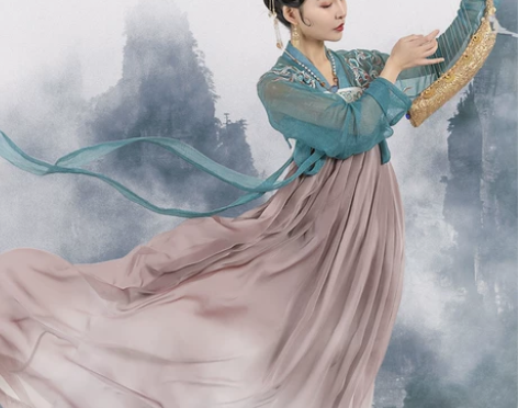 都城南庄 点清宵 齐胸襦裙汉服原创新品小袖...