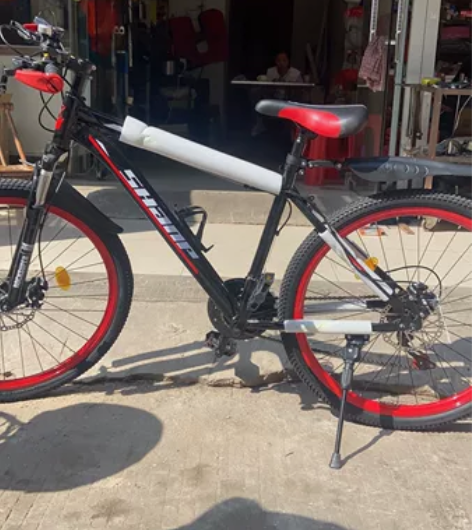 山地自行车，因为学校不让骑所以卖掉 京东买...