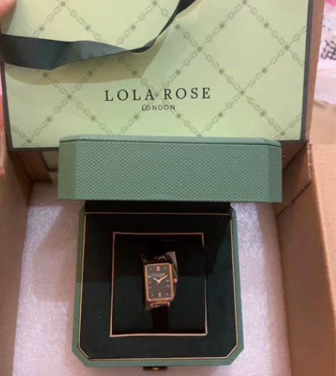 Lola Rose罗拉玫瑰 小绿表手表女时...