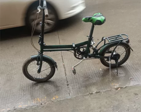 16寸折叠自行车，功能齐全，一口价100元...