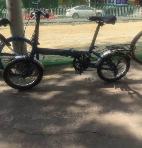 捷安特折叠自行车同城自取  爽快送你锁 感...
