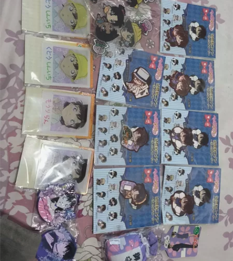 名侦探柯南 刺绣贴 45一个 平和不拆 柯...