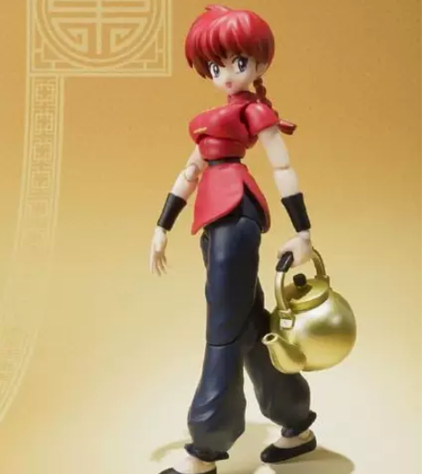 乱马1/2模玩SHF可动手办，要求配件齐全...