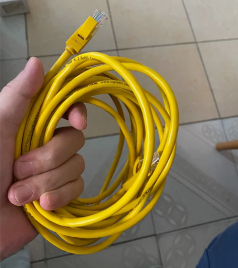 绿联网线5米，CAT5e，九成新。 感兴趣...