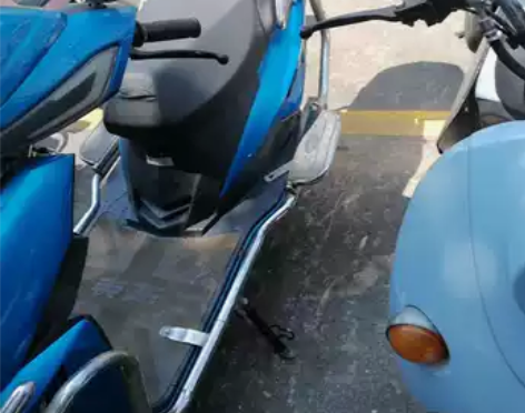 五羊电动车，使用时间不超过两年，车尾箱，保...