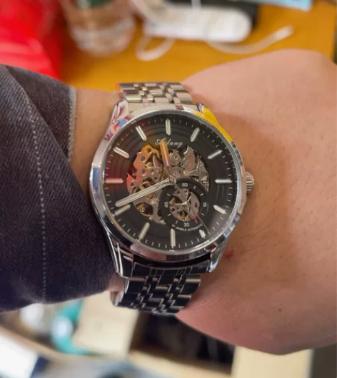 艾浪手表，换过表带，原装表带不在了，机械表...