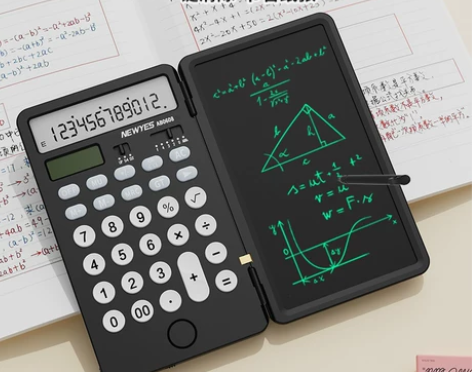 可写字的计算器迷你便携计算机器办公会计专用