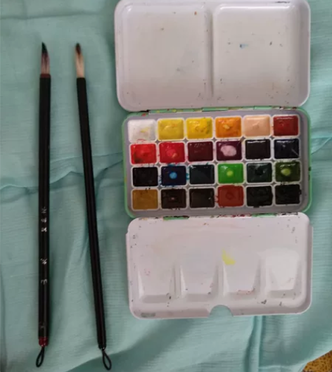 出水彩，史明克小史分装，用量如图，和绘物志...