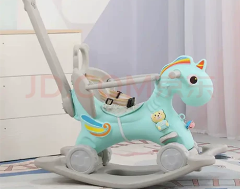 ?智想 摇摇马多功能两用木马儿童玩具男女孩...