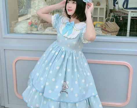 【出】蜜糖宝宝家PINK  玉桂狗蓝色 M...