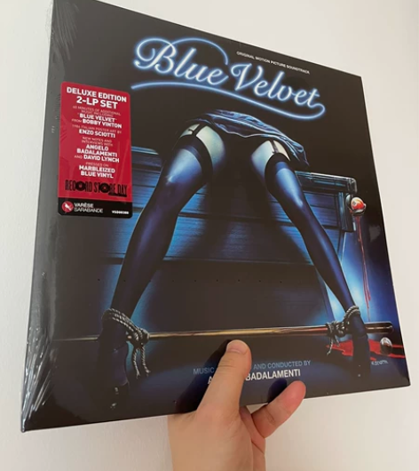 大卫林奇 蓝丝绒 电影原声限量黑胶 全新未...