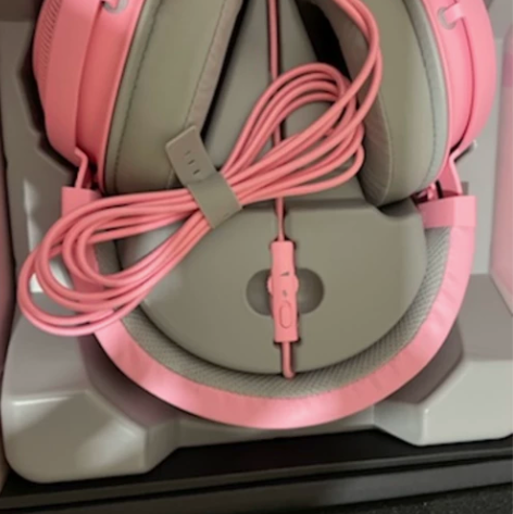 包邮，雷蛇（Razer） 北海巨妖 粉晶耳...