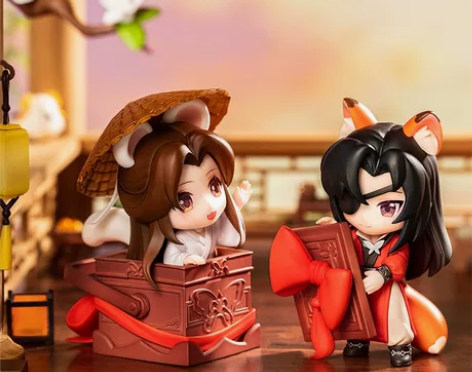 擎苍 天官赐福谢怜花城生日芳心瑞献Q版手办...