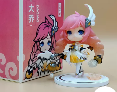 王者荣耀正版 沧海之曜 五五开黑大乔手办 ...