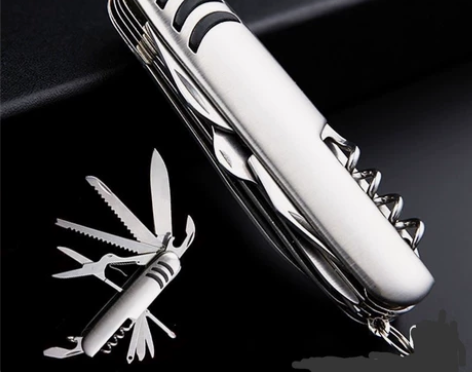 全新！多功能折叠军刀组合工具 11项功能 ...