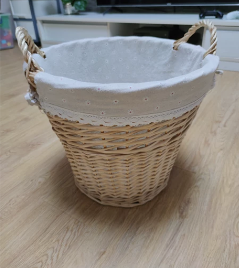 藤编收纳框收纳箱无盖大号柳编收纳筐草编收纳...