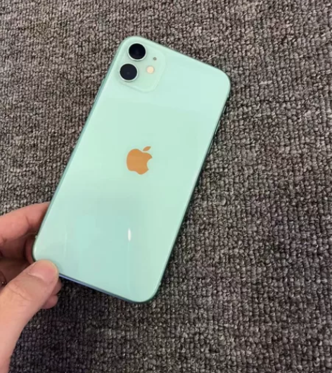 苹果11 128g女神绿色,美女一手机, ...