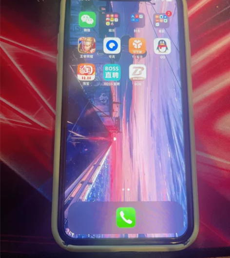 苹果11 紫色 128G 自用没修过备用机...