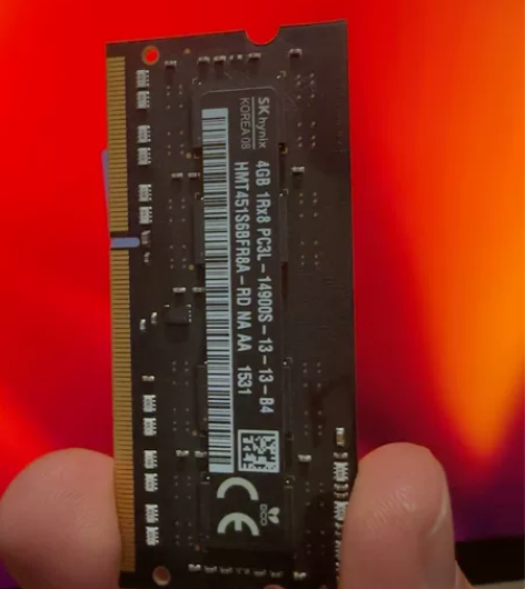 苹果iMac原装4G内存条2条 升级剩下的...