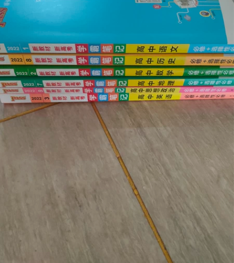 高中学霸笔记 ,选择性必修上下册 。包含语...