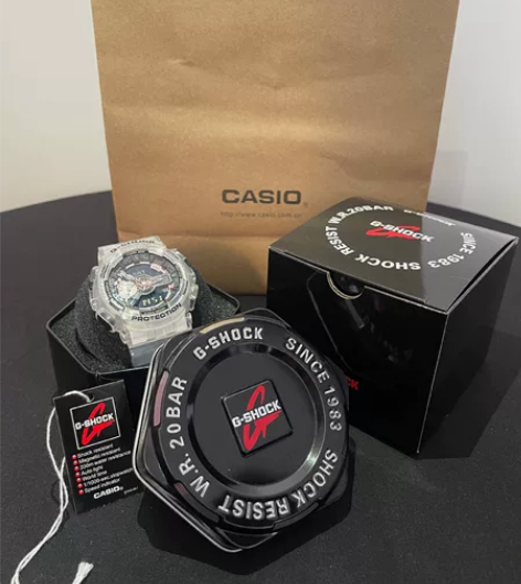 全新未拆封卡西欧手表 透明款 感兴趣的话点...