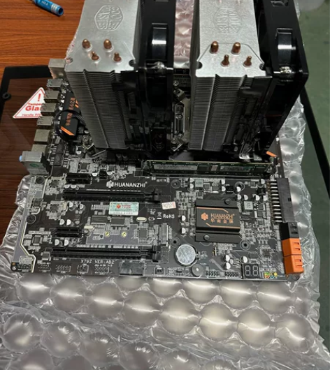 华南双处理器主板 4d主板 带两个e5 2...