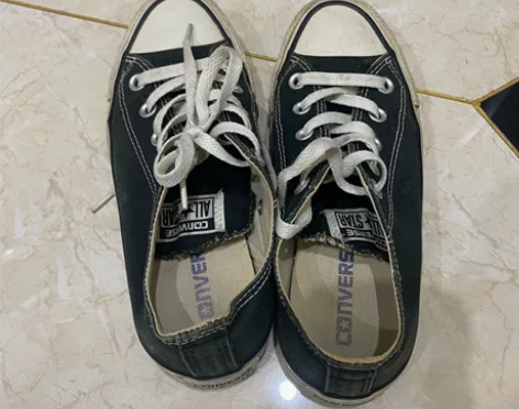 出，包邮，初代匡威黑色帆布鞋！ 实体店入，...