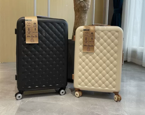 出口法国拉杆箱可扩展万向轮防刮24寸ins...