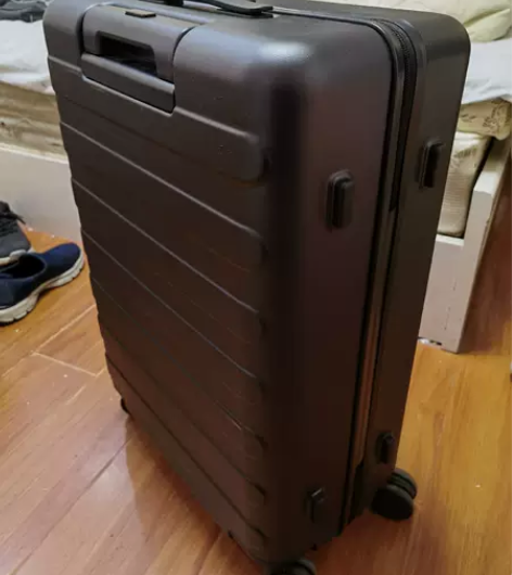 90分拉杆箱24英寸七道杠暗夜黑旅行箱，2...