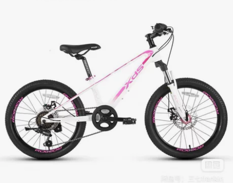 喜德盛镁骑士24寸儿童自行车，一体车架、双碟刹、超轻重量，头...