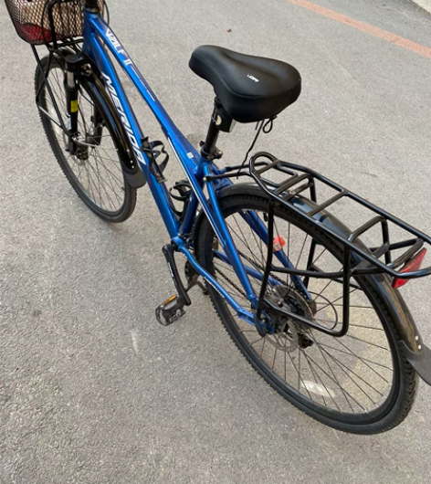 美利达旅行车 全铝框，给老人买的，就骑了一...