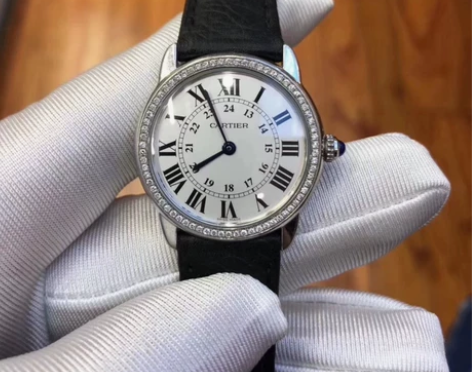 正品二手手表 上海现货 卡地亚 镶钻 瑞士...