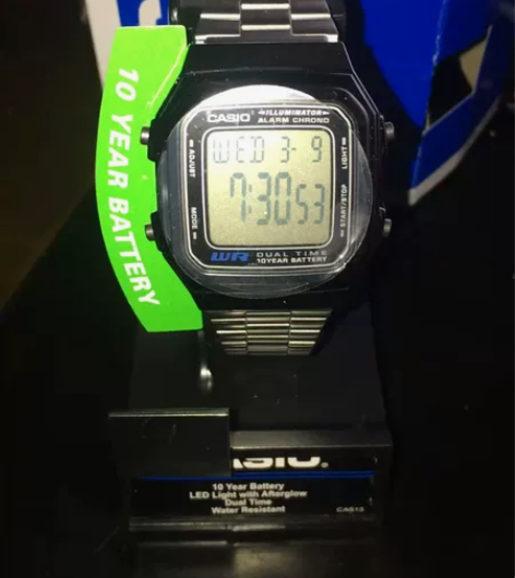 A178wa 不锈钢表带手表 电子表 温暖...