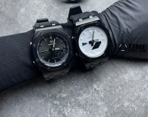 农家橡树GA2100改装定制藤原浩闪电手表...