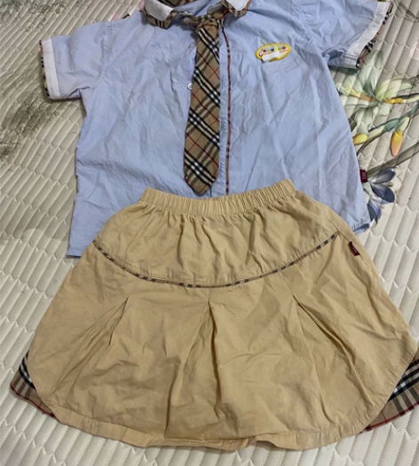 红樱桃幼稚园130码夏款校服 5月份以后才...