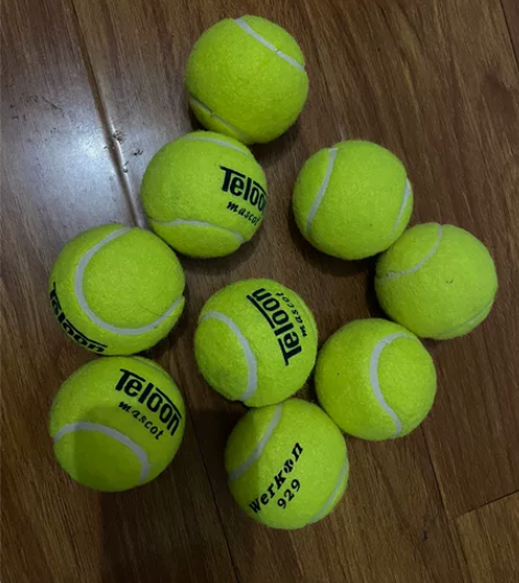 网球15元5个包快递。订制款 网球比赛网球...