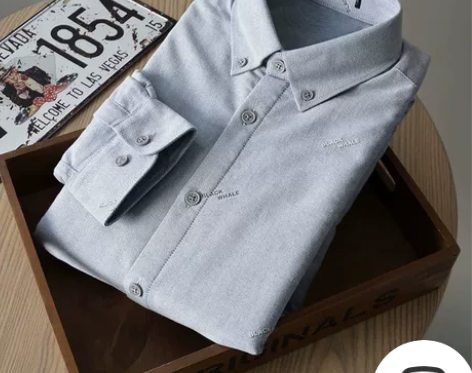 亲肤保暖！海澜之家男士冬季加绒加厚长袖衬衫...