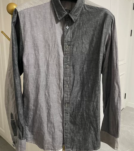 杰克琼斯 男士拼接衬衣  XL180码 上...