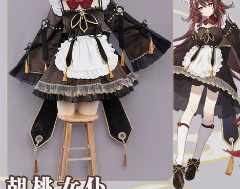 动漫服装动漫原神cosplay 胡桃cos...