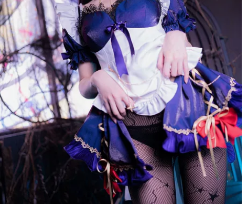 悠窝窝莫娜女仆大全套（预售） 有衣服+鞋子...