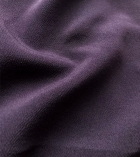 茄子绀缩缅色无地和服真丝蚕丝面料中古回流 ...