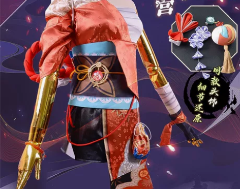 出漫之源宵宫L码＋造型假发（会找毛娘造型会...