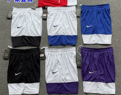 实拍图 美式耐高篮球休闲短裤五分裤男女运动...