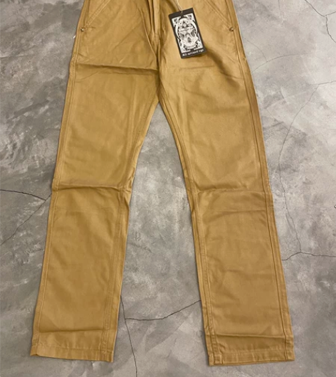 卡其色 藏蓝色 滑板 工装长裤 全新 男 ...