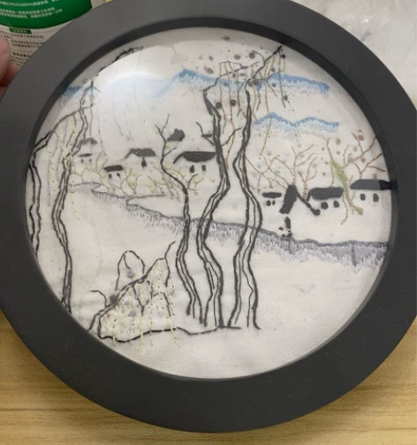 装饰刺绣画 感兴趣的话点“我想要”和我私聊...