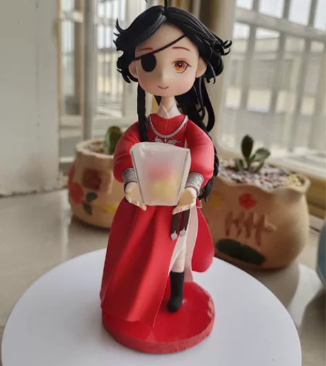 天官赐福花城谢怜超轻粘土人物手办成品 感兴...