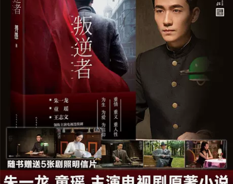 小说正版速发 叛逆者 畀愚著 朱一龙童谣主...