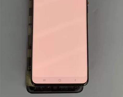 三星S20+原装拆机屏幕总成带银灰色边框 ...