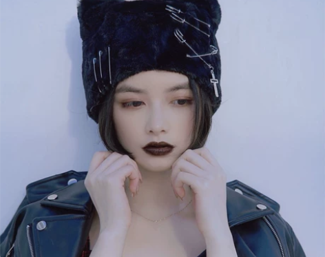 怪糖饰物集原创手工毛绒猫耳毛绒帽仿皮草冬十...