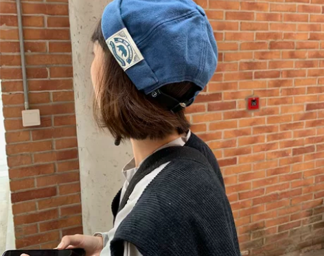 帽子男日系复古贴布瓜皮帽雅痞圆顶地主帽潮春...